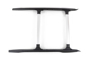 FORD ECOSPORT MK2 II 2012-2022 RELINGI DACHOWE OEM CZARNE + BELKI DACHOWE POPRZECZNE SREBRNE OEM