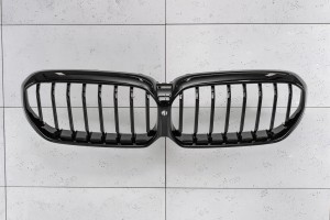 BMW SERIA 5 G30 2021-2024 PO FACELIFTINGU GRILL PRZEDNI CZARNY NERKI POD KAMERĘ 51129852169