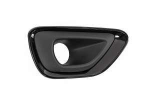 JEEP GRAND CHEROKEE IV WK2 2014-2017 PO FACELIFTINGU KRATKA PRZEDNIEGO ZDERZAKA ZAŚLEPKA LAMPY PRZECIWMGIELNEJ CZARNA PRAWA 68143078AB