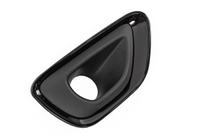 JEEP GRAND CHEROKEE IV WK2 2014-2017 PO FACELIFTINGU KRATKA PRZEDNIEGO ZDERZAKA ZAŚLEPKA LAMPY PRZECIWMGIELNEJ CZARNA PRAWA 68143078AB