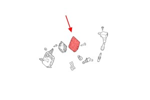 FORD ESCAPE MK3 III 2013-2019 GÓRNA POKRYWA OBUDOWY KOMPUTERA CV6112A532CA