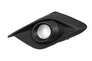 MAZDA 3 III BM 2014-2016 PRZED FACELIFTINGIEM LEWA ZAŚLEPKA HALOGENU KRATKA ZDERZAKA BEZ CHROMU BJE1-50C21