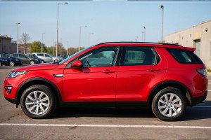 LAND ROVER DISCOVERY SPORT L550 2014-2019 PRZED FACELIFTINGIEM RELINGI DACHOWE CZARNE