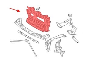BMW X1 F48 2015-2022 KIEROWNICA POWIETRZA ŻALUZJA KANAŁ 51747374197