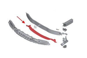 BMW SERIA 3 F31 2011-2018 KOMBI M-PAKIET WZMOCNIENIE DOLNE BELKA PRZEDNIEGO ZDERZAKA 51118054188
