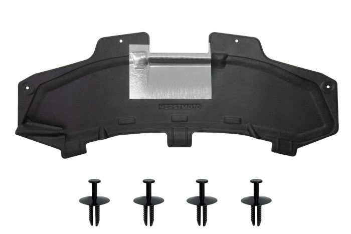 PEUGEOT 207 2006-2012 WYGŁUSZENIE MASKI ZE SPINKAMI 9681498480