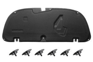 TOYOTA COROLLA XII E21 2019+ KOMBI / TS WYGŁUSZENIE MASKI ZE SPINKAMI 5334112380