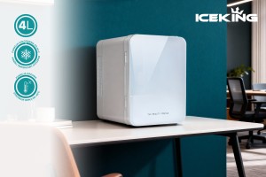 LODÓWKA BIUROWA 4L 12V Z FUNKCJĄ GRZANIA DO 50-65°C BIAŁA