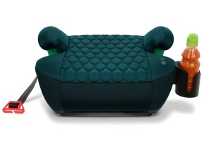 FOTELIK SAMOCHODOWY PODKŁADKA SIEDZISKO Z ISOFIX ZIELONY R129 125-150 CM