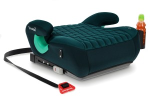 FOTELIK SAMOCHODOWY PODKŁADKA SIEDZISKO Z ISOFIX ZIELONY R129 125-150 CM