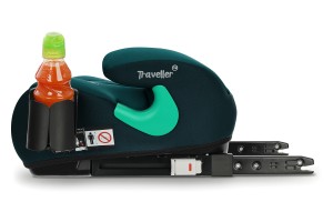 FOTELIK SAMOCHODOWY PODKŁADKA SIEDZISKO Z ISOFIX ZIELONY R129 125-150 CM