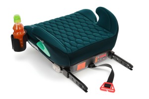FOTELIK SAMOCHODOWY PODKŁADKA SIEDZISKO Z ISOFIX ZIELONY R129 125-150 CM