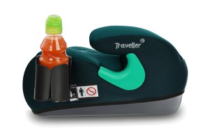 FOTELIK SAMOCHODOWY PODKŁADKA SIEDZISKO ZIELONY PIKOWANY R129 125-150 CM