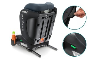 RAFAEL FOTELIK SAMOCHODOWY PODSTAWKA 2w1 I SIZE 100-150 CM R129 ISOFIX