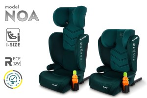 NOA FOTELIK SAMOCHODOWY PODSTAWKA 2w1 I SIZE 100-150 CM R129 ISOFIX