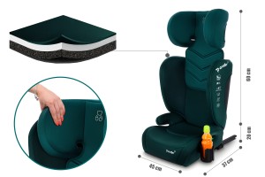 3.jpgNOA FOTELIK SAMOCHODOWY PODSTAWKA 2w1 I SIZE 100-150 CM R129 ISOFIX
