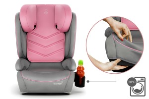 LAURA FOTELIK SAMOCHODOWY PODSTAWKA 2w1 I SIZE 100-150 CM R129 ISOFIX