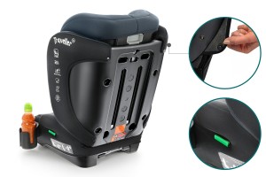 RAFAEL FOTELIK SAMOCHODOWY PODSTAWKA 2w1 I SIZE 100-150 CM R129