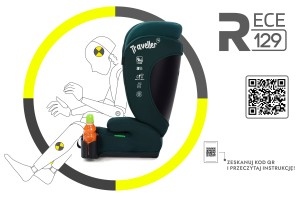 NOA FOTELIK SAMOCHODOWY PODSTAWKA 2w1 I SIZE 100-150 CM R129