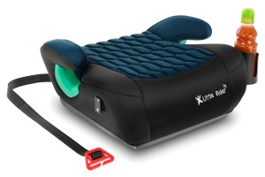 FOTELIK SAMOCHODOWY PODKŁADKA SIEDZISKO CZARNO-MORSKI PIKOWANY R129 125-150 CM