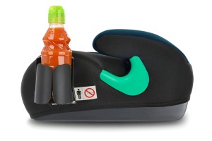 FOTELIK SAMOCHODOWY PODKŁADKA SIEDZISKO CZARNO-MORSKI PIKOWANY R129 125-150 CM