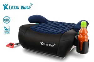 FOTELIK SAMOCHODOWY PODKŁADKA SIEDZISKO CZARNO-GRANATOWY PIKOWANY R129 125-150 CM