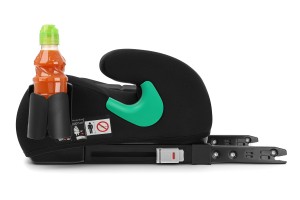 FOTELIK SAMOCHODOWY PODKŁADKA SIEDZISKO Z ISOFIX CZARNY R129 125-150 CM