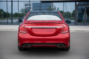 MERCEDES C-CLASS W205 2014-2021 SPOILER TYLNY