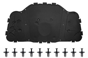 BMW SERIA 5 E60 2003-2010 SEDAN WYGŁUSZENIE MASKI 51487148208 / 51487033727