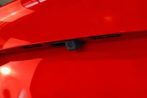 FORD FOCUS MK3 III 2010-2018 KAMERA COFANIA FULL HD DYNAMICZNE LINIE ZINTEGROWANA Z KLAMKĄ KLAPY TYLNEJ