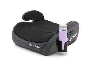 FOTELIK SAMOCHODOWY MODEL HUGO CZARNO-SZARY R129 100-150 CM