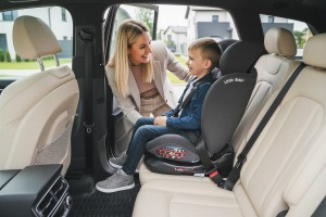 FOTELIK SAMOCHODOWY OBROTOWY ALEXANDER 360° CZARNO-SZARY 40-150 CM i-Size R129 + ISOFIX