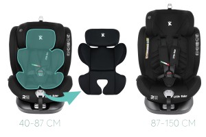 FOTELIK SAMOCHODOWY OBROTOWY ALEXANDER 360° CZARNY 40-150 CM i-Size R129 + ISOFIX