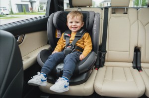 FOTELIK SAMOCHODOWY OBROTOWY ALEXANDER 360° CZARNO-SZARY 40-150 CM i-Size R129 + ISOFIX