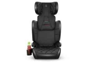 EZIO FOTELIK SAMOCHODOWY EKOSKÓRA PODSTAWKA 2w1 I SIZE 100-150 CM R129 ISOFIX
