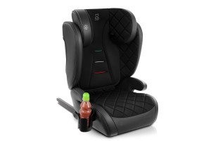 ROCCO FOTELIK SAMOCHODOWY EKOSKÓRA PODSTAWKA 2w1 I SIZE 100-150 CM R129 ISOFIX