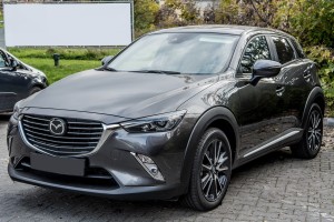 MAZDA CX-3 DK 2015-2021 LISTWY PRZEDNICH HALOGENÓW