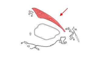 VOLVO V60 I 2013-2018 PO FACELIFTINGU ALUMINIOWA MASKA PRZEDNIA 31335883