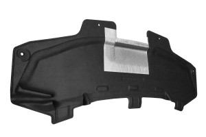 PEUGEOT 207 CC CABRIO 2006-2012 WYGŁUSZENIE MASKI ZE SPINKAMI 9681498480