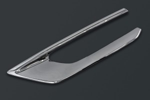 VOLVO XC90 II 2019+ PO FACELIFTINGU LISTWA KRATKI PRZEDNIEGO ZDERZAKA LEWA 31663539