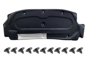 DACIA SANDERO STEPWAY II 2012-2021 WYGŁUSZENIE MASKI Z KOMPLETEM SPINEK 658407821R