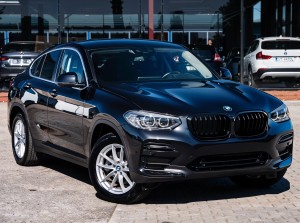 BMW X4 G02 2018+ TUNINGOWY GRILL PRZEDNI CZARNY WZÓR M PAKIET ATRAPA NERKI