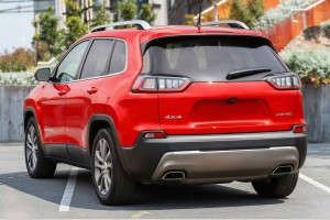 JEEP CHEROKEE V KL 2018-2023 PO FACELIFTINGU KOMPLETNY ZDERZAK TYLNY BEZ PDC 68407957AA