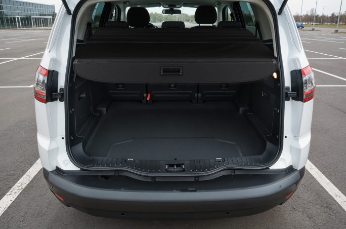 FORD S-MAX I 2006-2014 ROLETA BAGAŻNIKA CZARNA