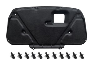SUBARU XV CROSSTRECK I GP 2011-2017 WYGŁUSZENIE MASKI Z KOMPLETEM SPINEK 90815FJ012