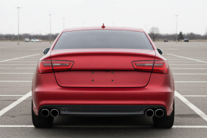 AUDI A6 C7 4G 2011-2015 SEDAN PRZED FACELIFTINGIEM DYFUZOR ZDERZAKA TYLNEGO