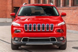 JEEP CHEROKEE V KL 2014-2018 PRZED FACELIFTINGIEM ZAŚLEPKA HALOGENU KRATKA ZDERZAKA LEWA 68203221AA