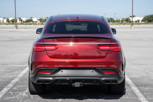 MERCEDES GLE COUPE C292 2015-2019 DYFUZOR TYLNY POD PDC ZESTAW STYLIZUJĄCY NA AMG GLE63 COUPE
