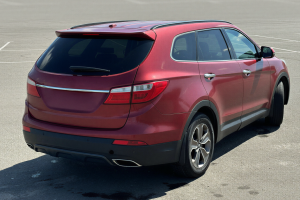HYUNDAI GRAND SANTA FE III 2012-2016 PRZED LIFTINGIEM DYFUZOR SPOILER TYLNEGO ZDERZAKA 86665B8000