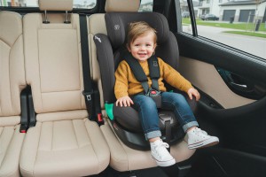 FOTELIK SAMOCHODOWY OBROTOWY LEONARDO 360° CZARNY 40-150 CM i-Size R129 + ISOFIX